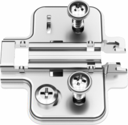 PIVOT STAR Монтажная планка H=0 DTC  Anyway-Clip 3D c саморезами